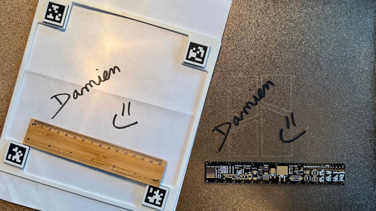 Exemple avant et après transformation en 3D